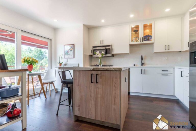 Image of a kitchen remodeling