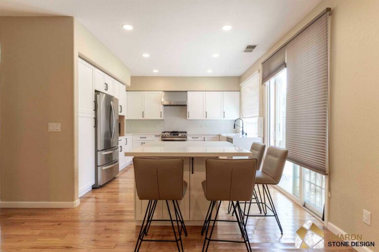 Image of a kitchen remodeling