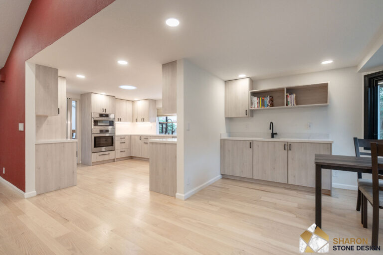 Image of a kitchen remodeling