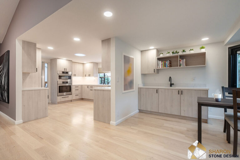 Image of a kitchen remodeling