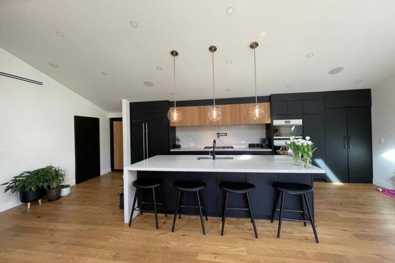 Image of a kitchen remodeling