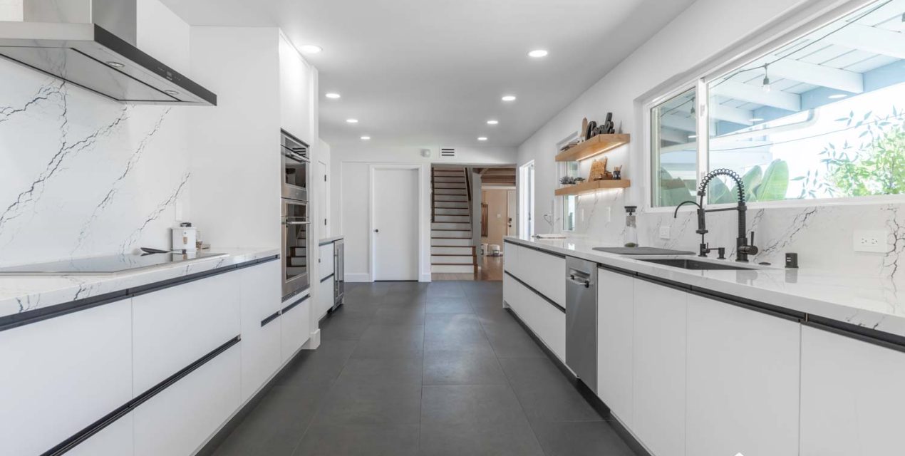 Image of a kitchen remodeling