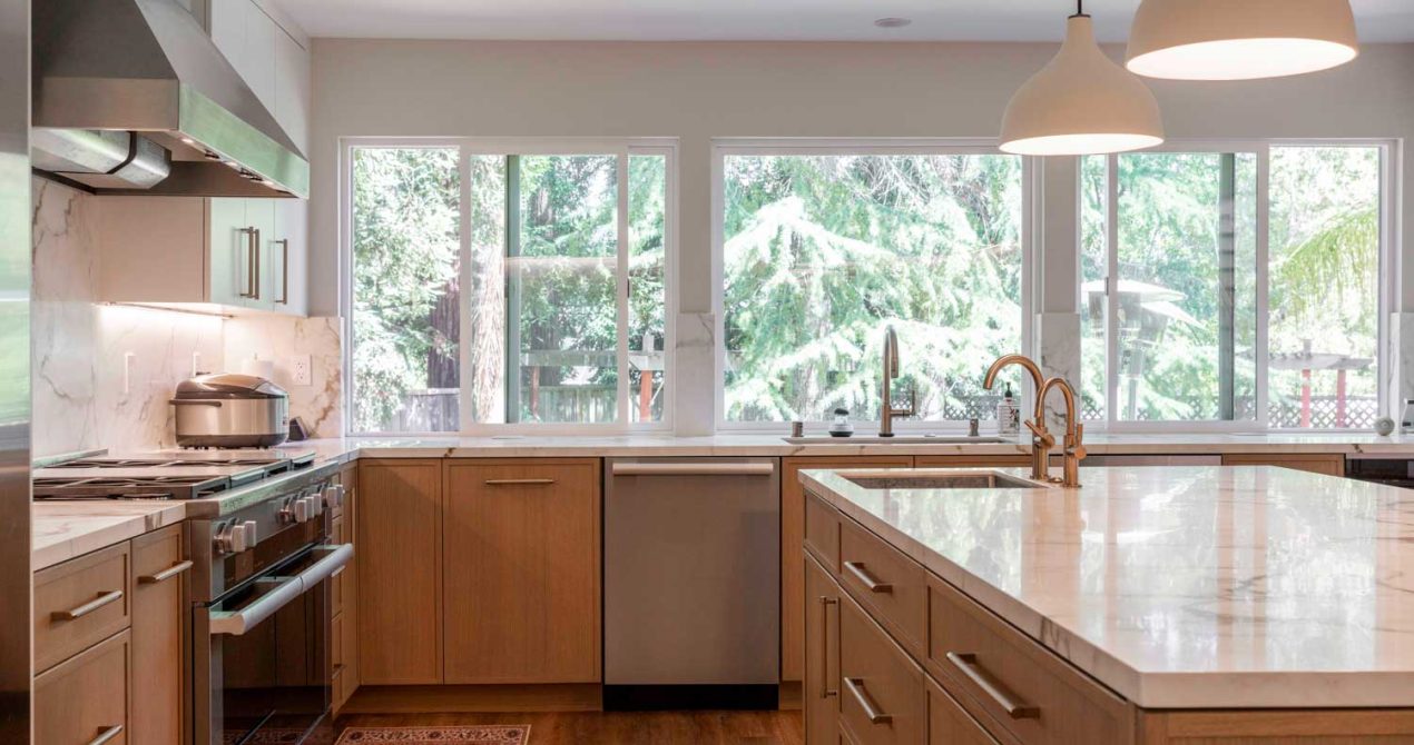 Image of a kitchen remodeling