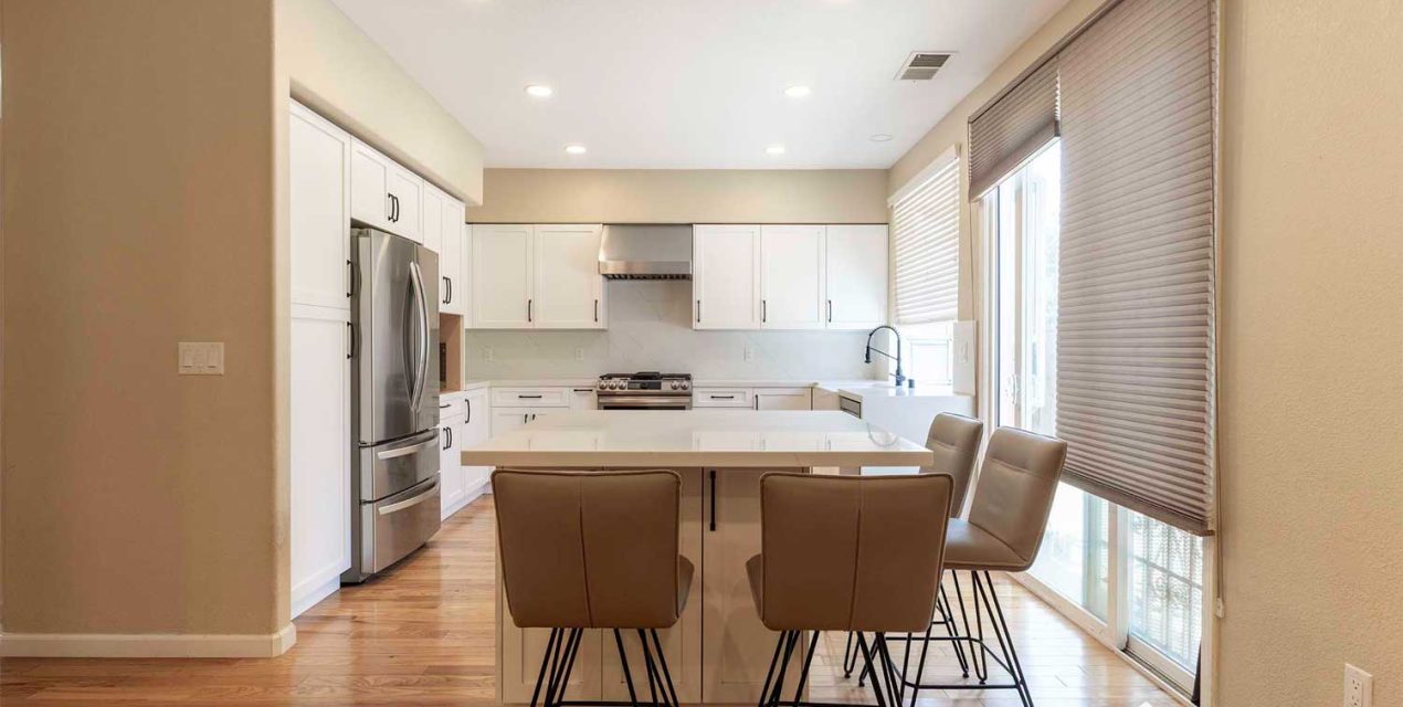 Image of a kitchen remodeling