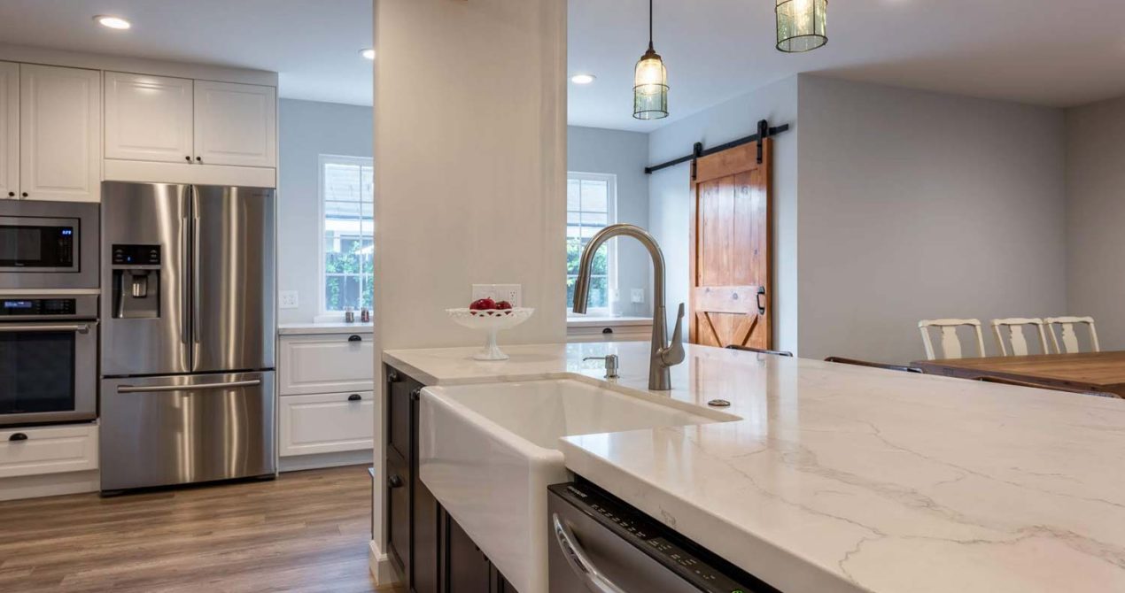 Image of a kitchen remodeling