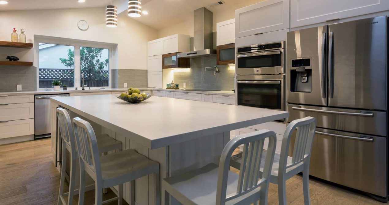 Image of a kitchen remodeling